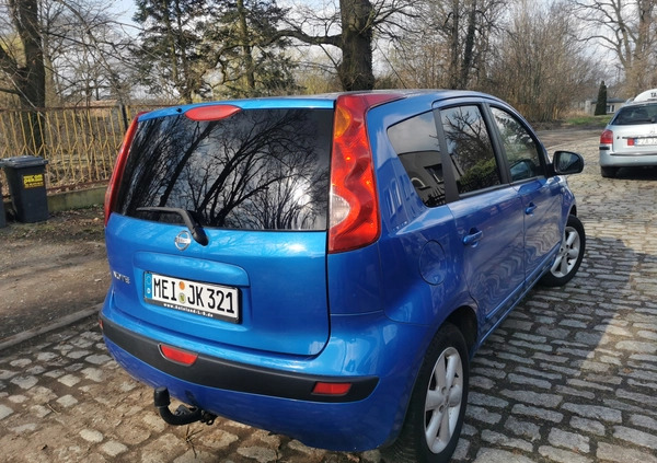 Nissan Note cena 10900 przebieg: 248000, rok produkcji 2007 z Żary małe 154